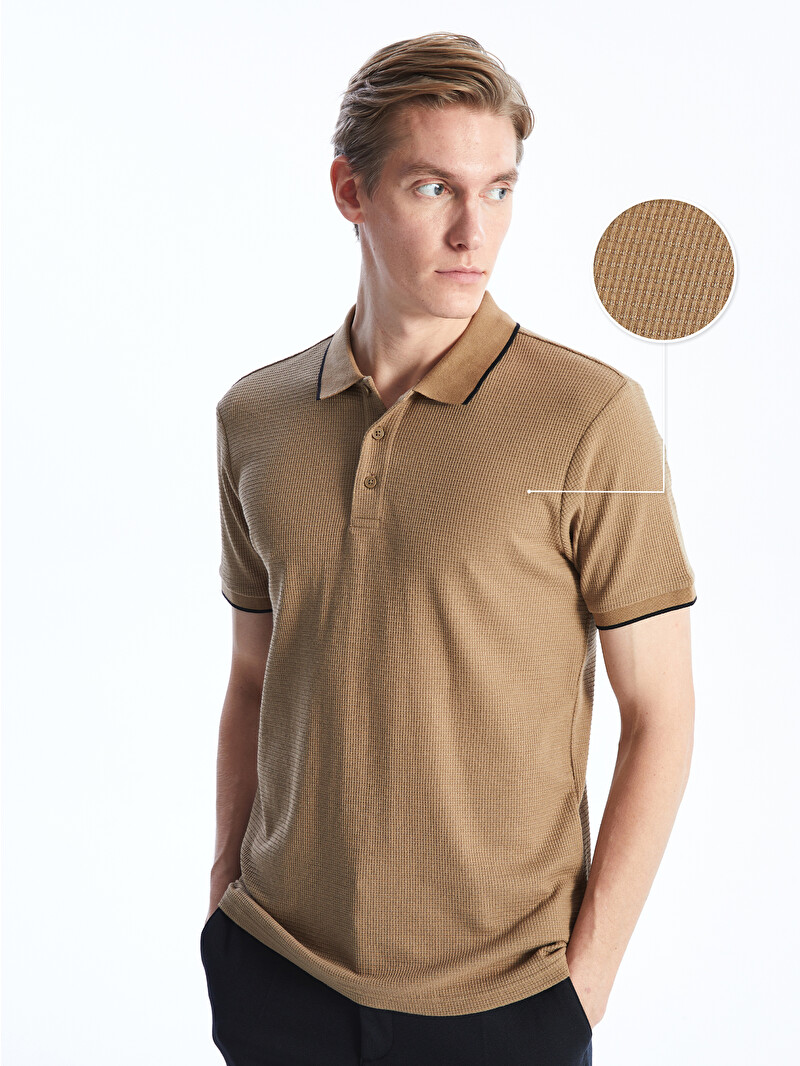 SALSATION Wear　フーディ　Light Brown　サイズS SOUTHBLUE Polo Neck Short Sleeve Men's T-Shirt - S40460Z8-KXJ - LC