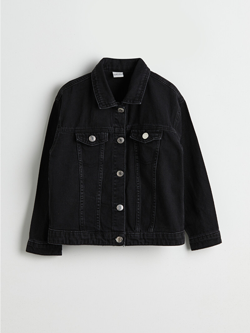 LCW Kids Kız Çocuk Jean Ceket - S46523Z4-326 | LC Waikiki