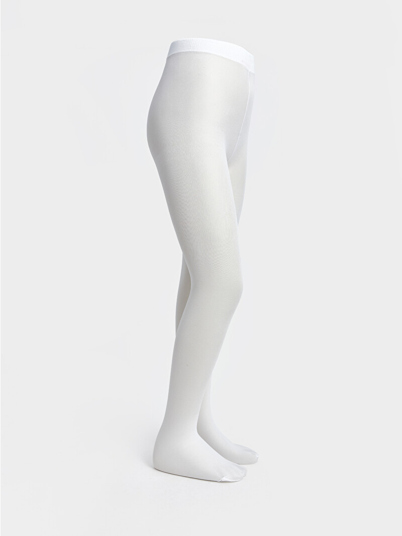 LCW Kids Basic Girls' Thin Tights 2 Pack - W42992Z4-J5E | LC Waikiki