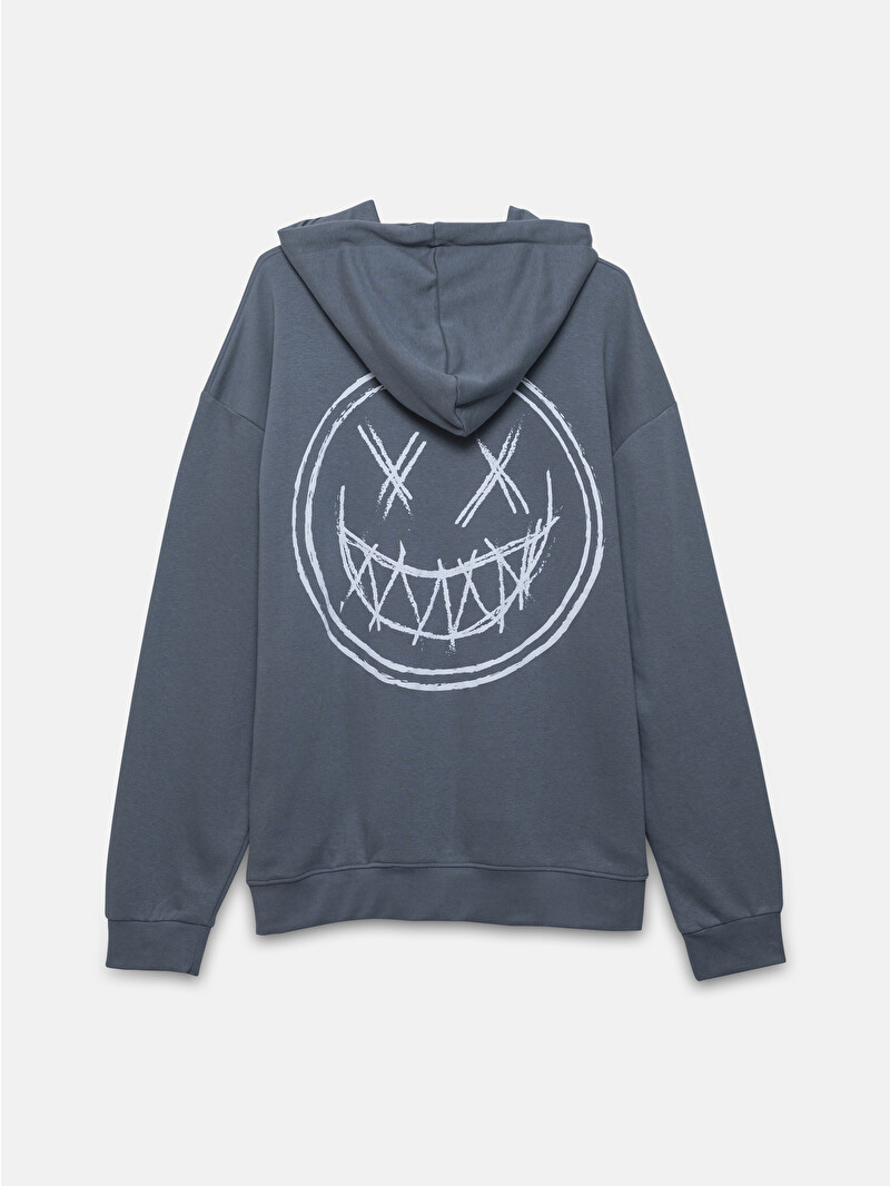 XSIDE Long Sleeve Printed Men's Thick Hoodie - W4BQ76Z8-VAQ - LC