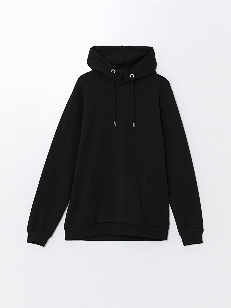 LCW ECO Long Sleeve Printed Men's Thick Hoodie - W4IM26Z8-CVL - LC