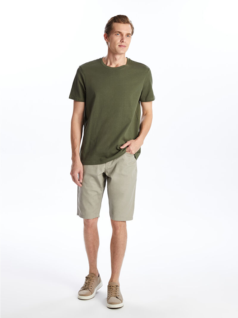 LCWAIKIKI Classic Slim Fit Men's Shorts -S51098Z8-PWN - LC
