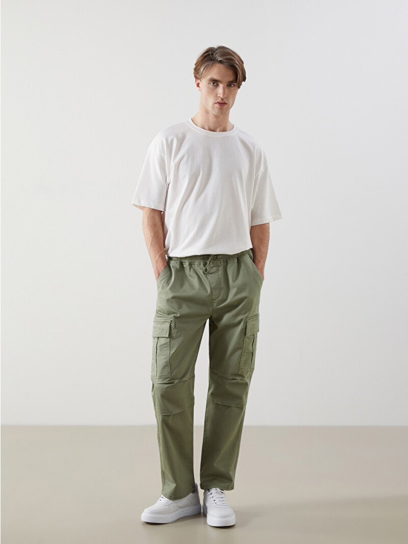XSIDE Standard Fit Men's Cargo Trousers - S51564Z8-VKA | LC Waikiki