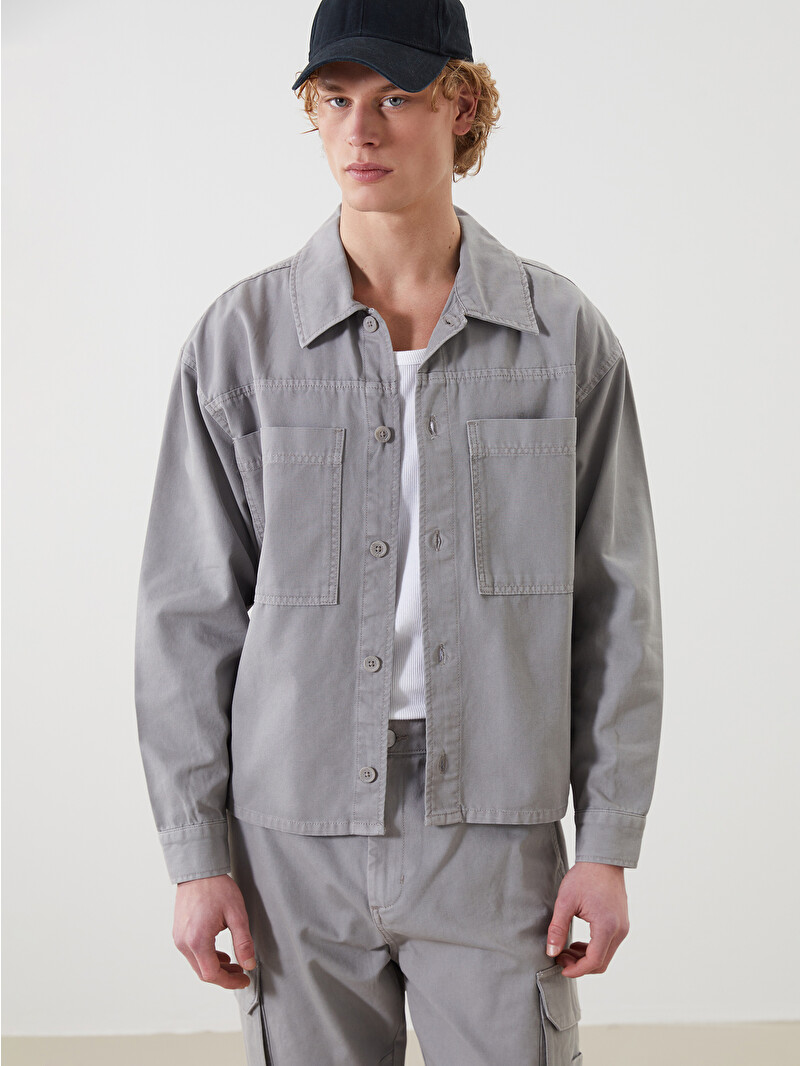 XSIDE Relaxed Fit Oxford Pocket Men's Shirt - S51851Z8-V1G | LC