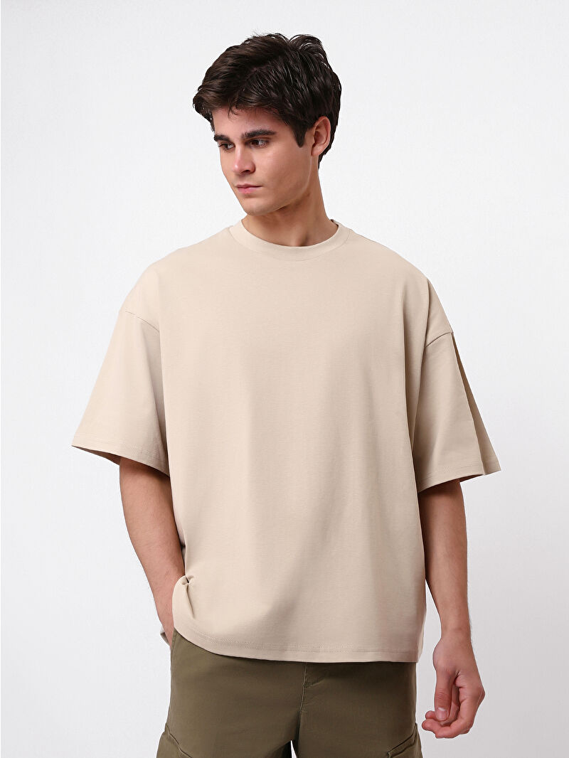 LCW Vision Crew Neck Jersey Men's T-Shirt -S52148Z8-SQV - LC Waikiki