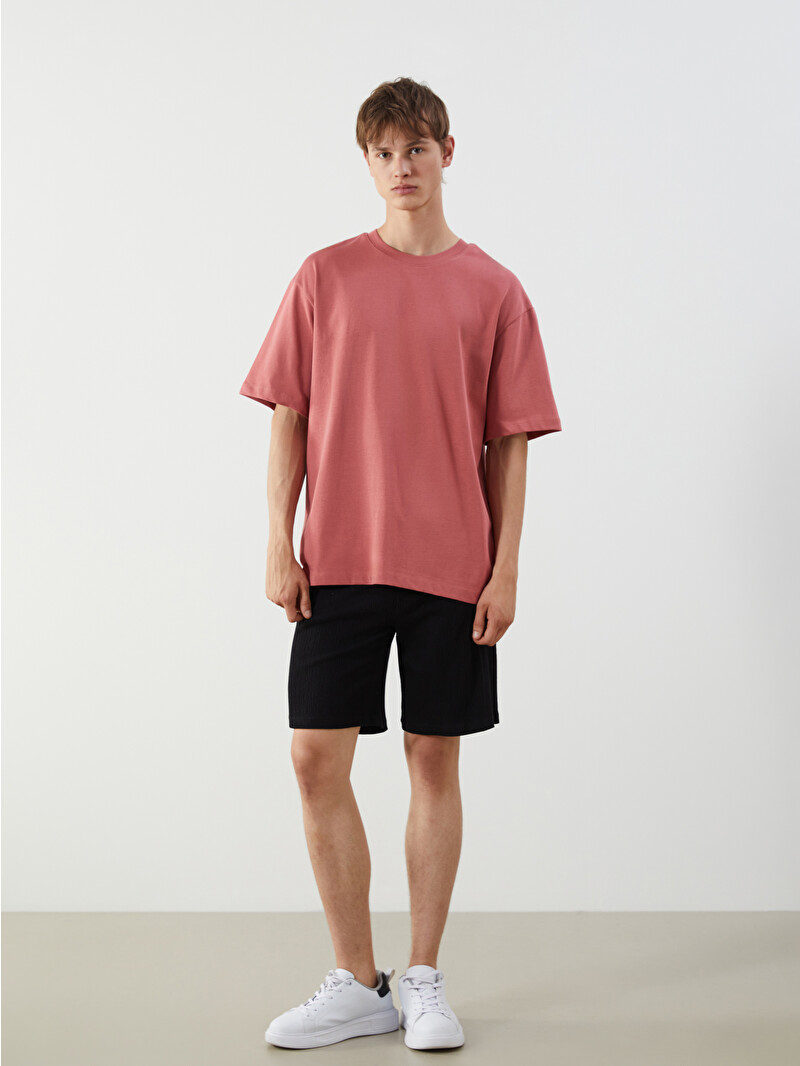 XSIDE Crew Neck Jersey Men's T-Shirt - S52693Z8-H5Q - LC Waikiki