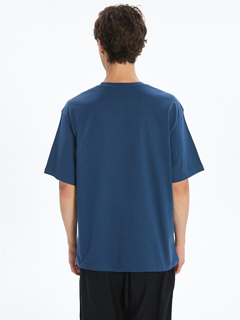 XSIDE Crew Neck Jersey Men's T-Shirt - S52693Z8-VX8 - LC Waikiki