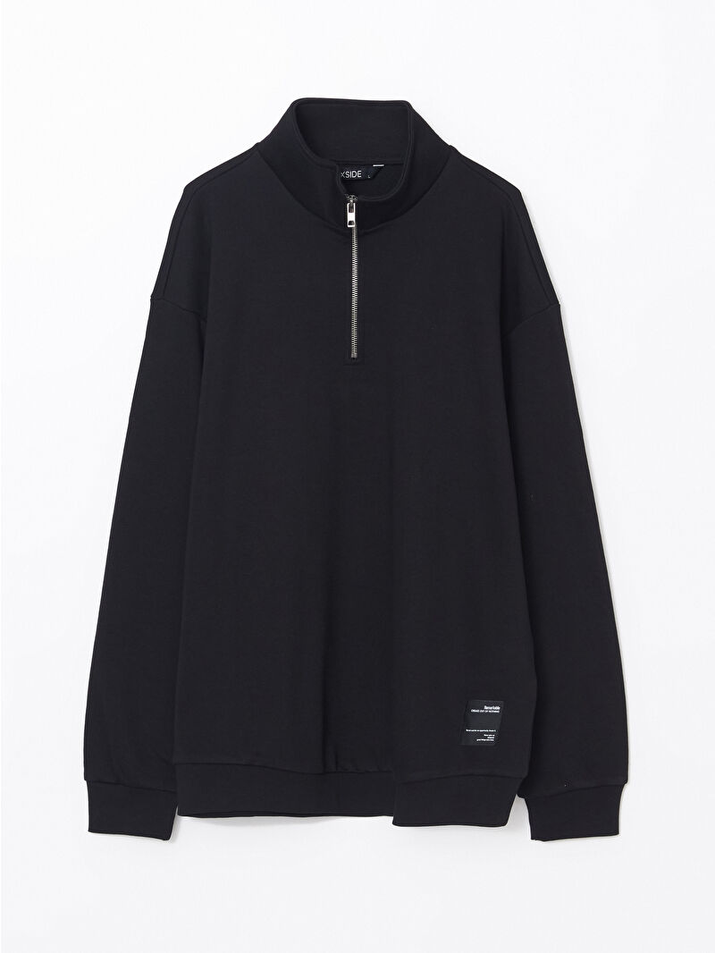XSIDE Мужской свитшот с высоким воротником - S52862Z8-CVL - LC Waikiki