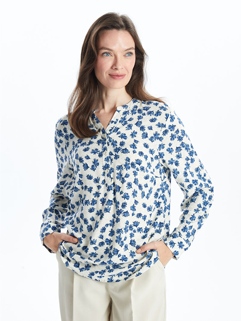 w ribbon check blouse レディース INSPIRE CHIC Women's Flutter Sleeve Button Front Ruffle Neck