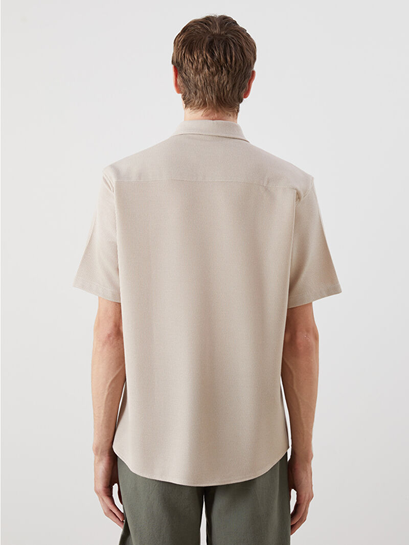 LCW Vision Slim Fit Men's Shirt -S56039Z8-FX0 - LC Waikiki