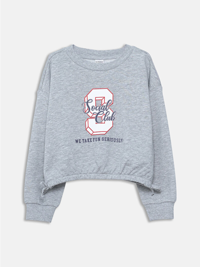 キッズ　SMOOTHY x WDS CREW NECK SWEAT SHIRT CREWNECK_SWEATSHIRT_BLUE-MIST-