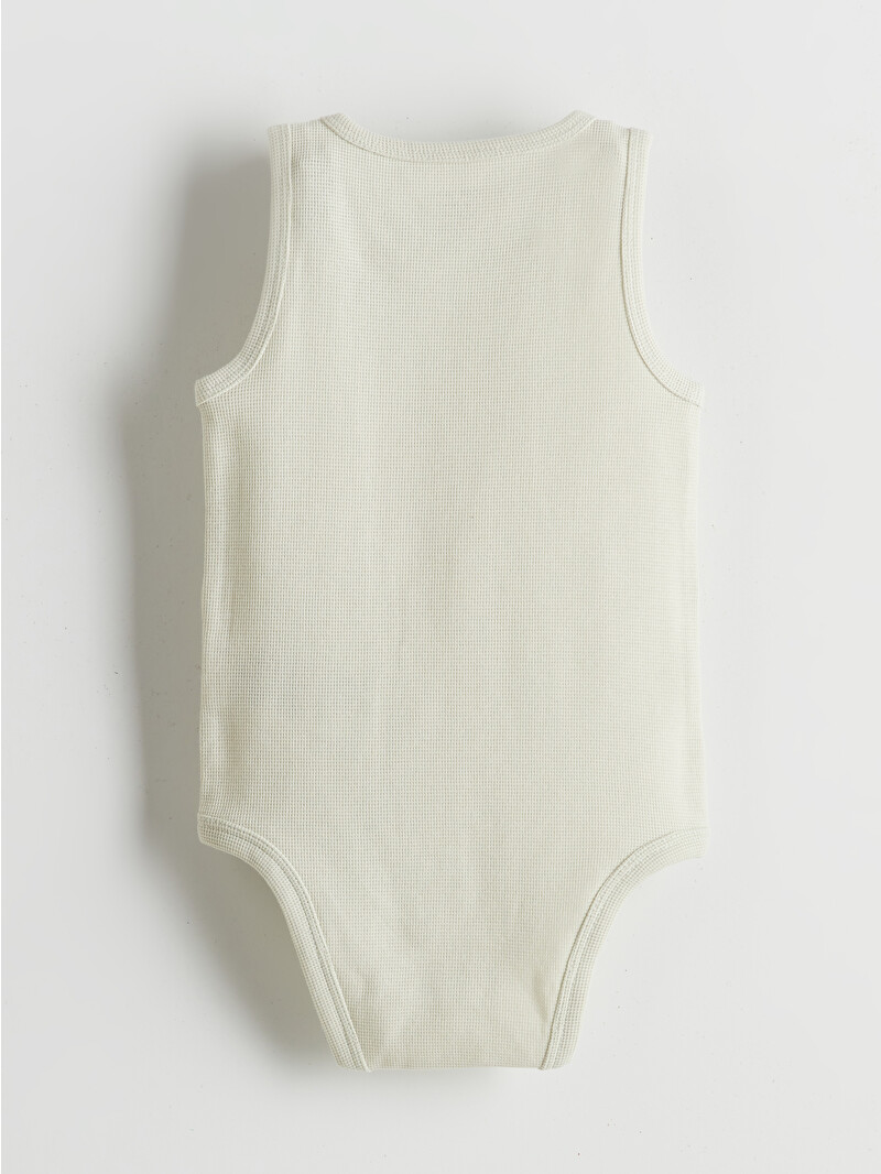 LCW baby Yeşil Bisiklet Yaka Erkek Bebek Çıtçıtlı Body 3'lü