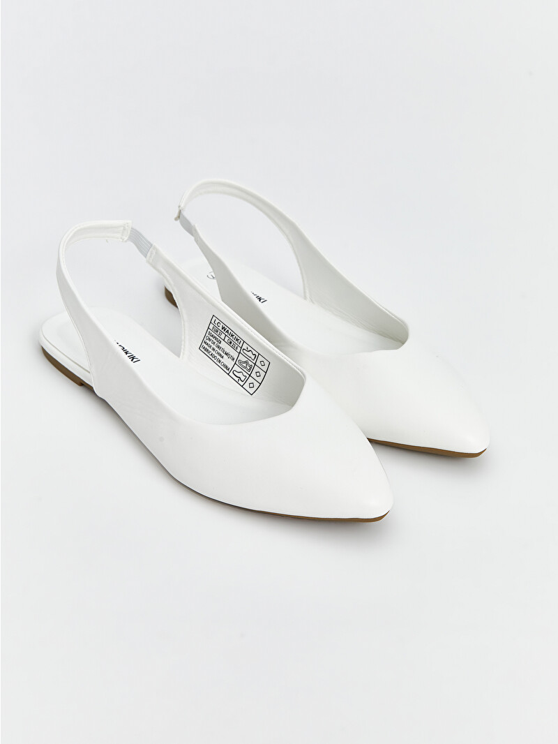 LCW STEPS Faux Leather Women's Ballet Flats - S5AV95Z8-J5E | LC