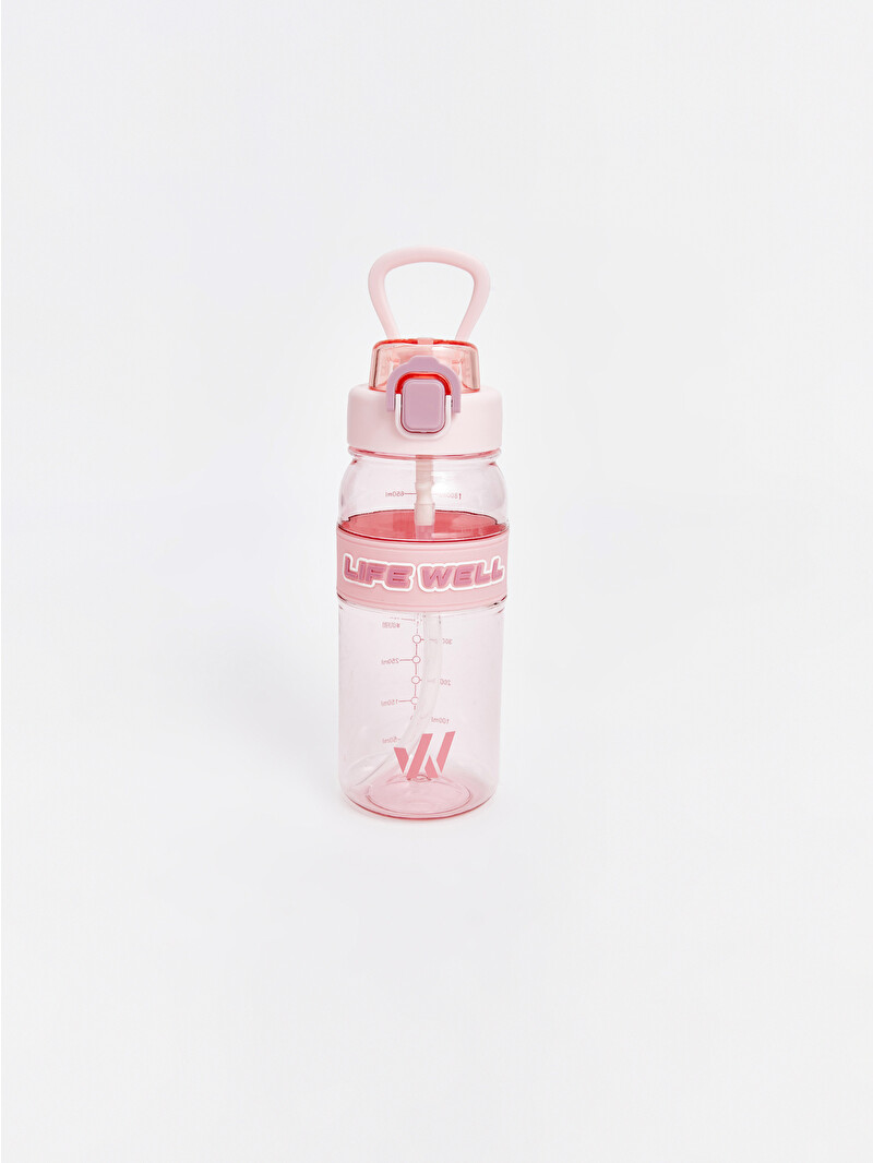 LCW JOY Water Bottle with Straw 650 ml - S5BB60Z8-QBC - LC Waikiki