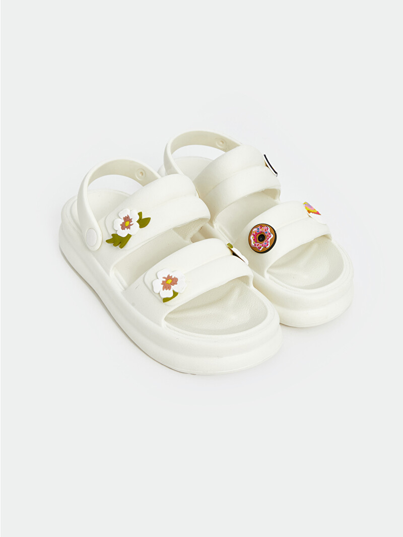 LCW STEPS Double Strap Women's Sandals - S5BC03Z8-FDJ | LC Waikiki