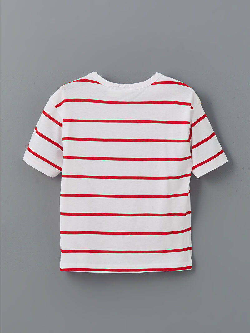 LC Waikiki Crew Neck Sonic Printed Jersey Boys' T-Shirt