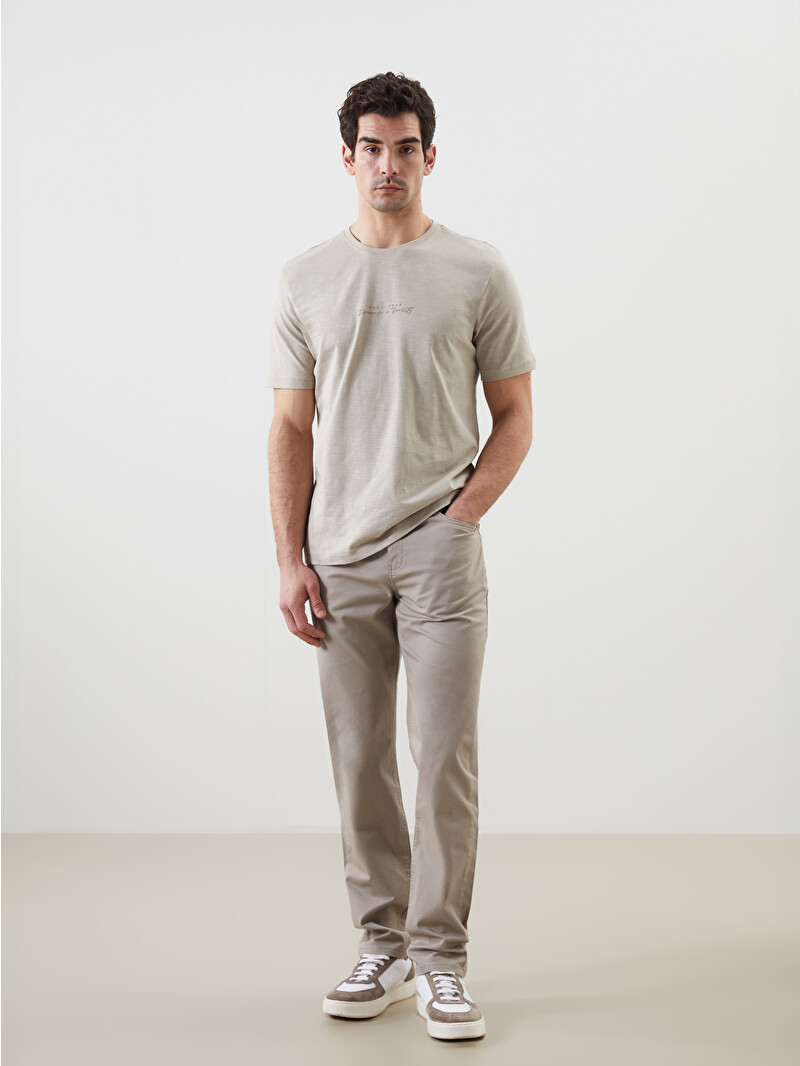 LCWAIKIKI Classic Slim Fit Gabardine Men's Chino Trousers LCWAIKIKI Classic Slim Fit Gabardine Men's Chino Trousers