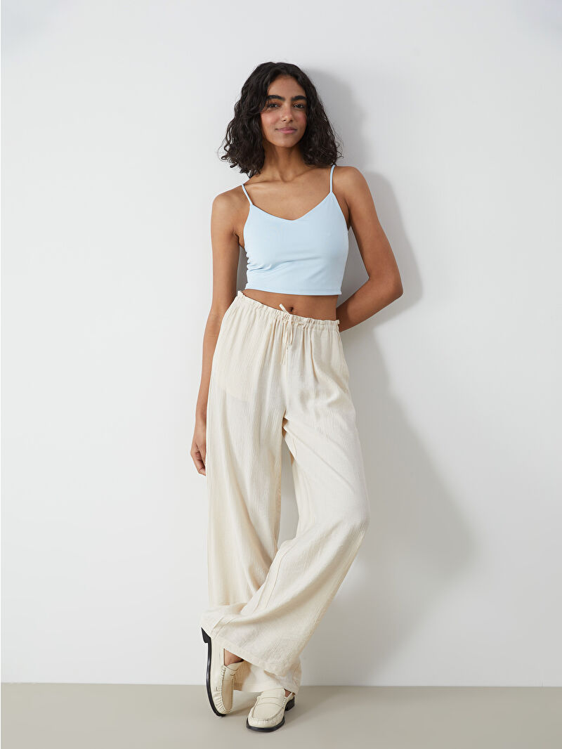 ボトムスその他 ETRO Flared trousers in ivory viscose 数量限定・在庫限り・早い者勝ち！】 エトロ / Etro Flared