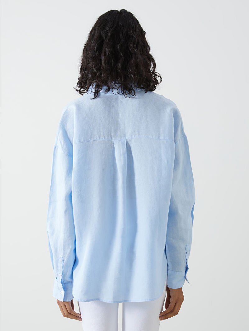 ブラウス シャツ oversize linen shirt レディース Linen Long Shirts Women, Linen Long Sleeves Shirt Dress