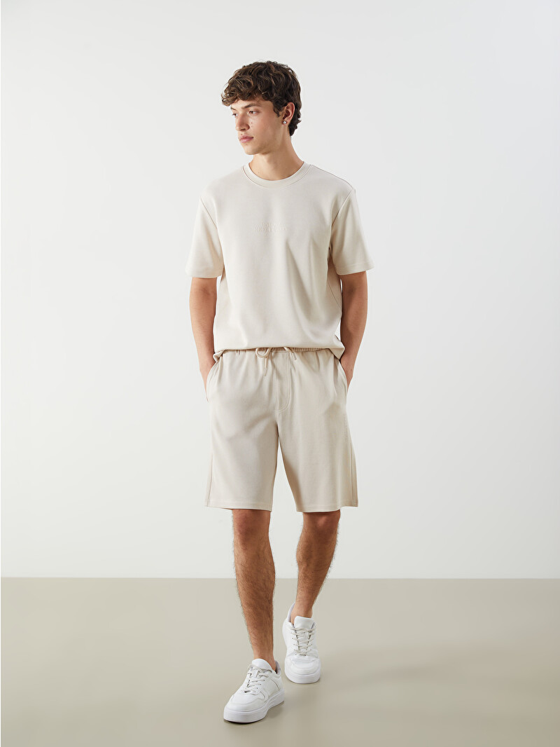 XSIDE Standard Fit Men's Shorts - S5FF41Z8-YJ2 | LC Waikiki