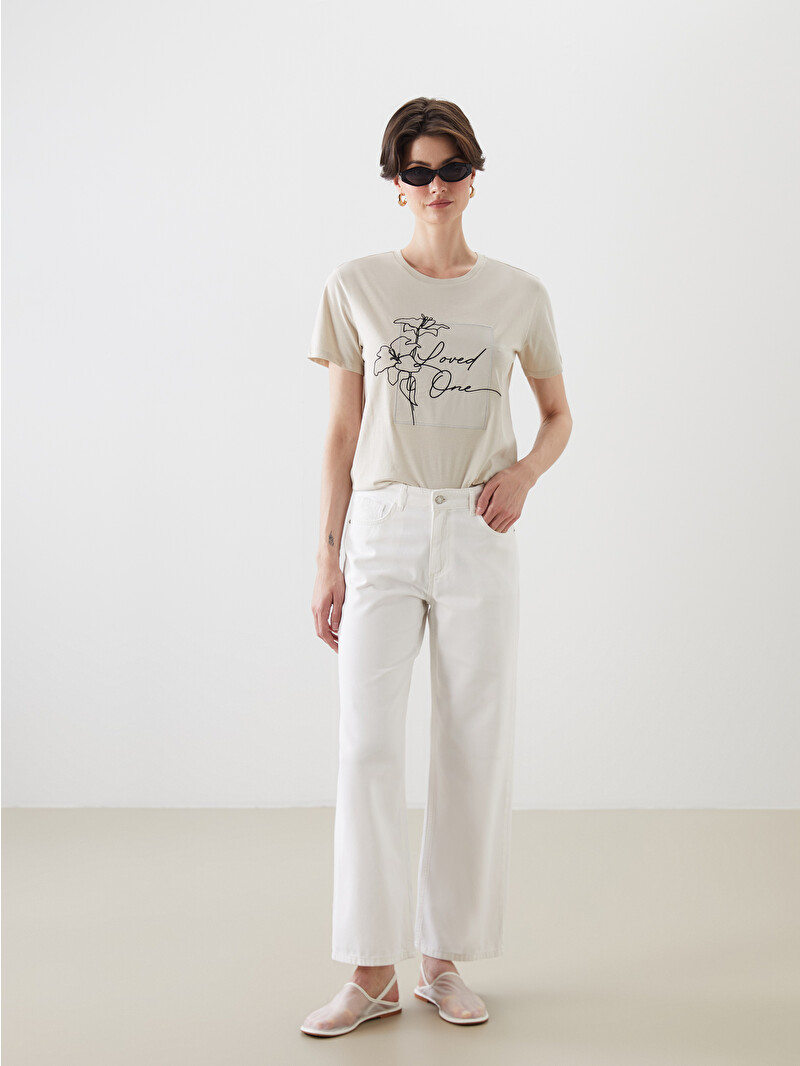 LCW Jeans Жіночі широкі джинси - S5GP64Z8-844 - LC Waikiki