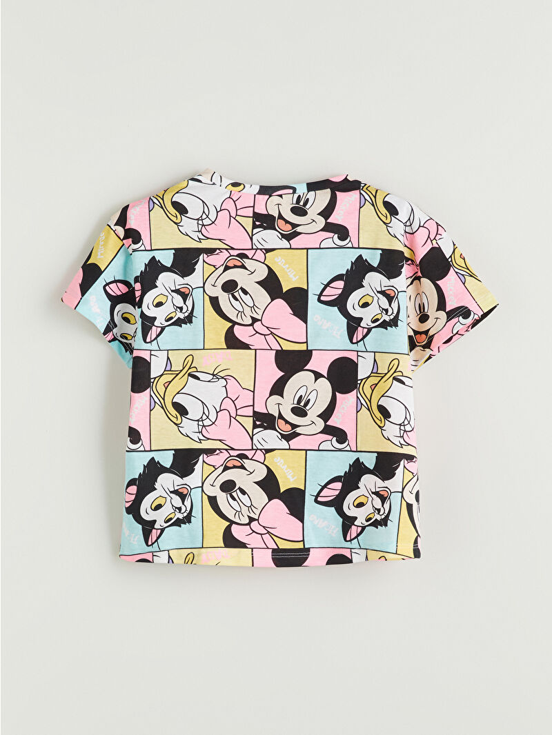 Minnie♡ LCW Kids Minnie Mouse Printed Girls T-Shirt and Leggings 2