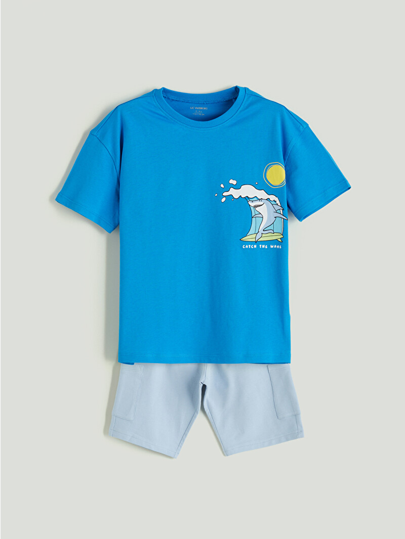 LCW Kids Мальчики Голубой Комплект - S5I707Z1-H8J - LC Waikiki