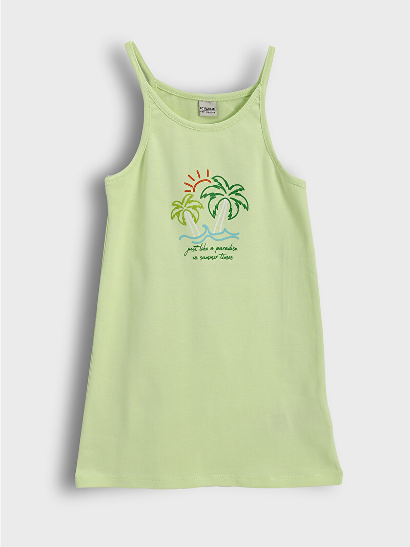 希少 ifsixwasnine Kerala dress tank ケララ LCW Kids Halter Neck Girls' Dress - S5KH49Z4-FYA - LC Waikiki