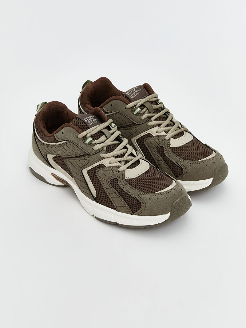 XSIDE Kahverengi Bağcıklı Erkek Spor Ayakkabı - S5MB90Z8-RKQ | LCW