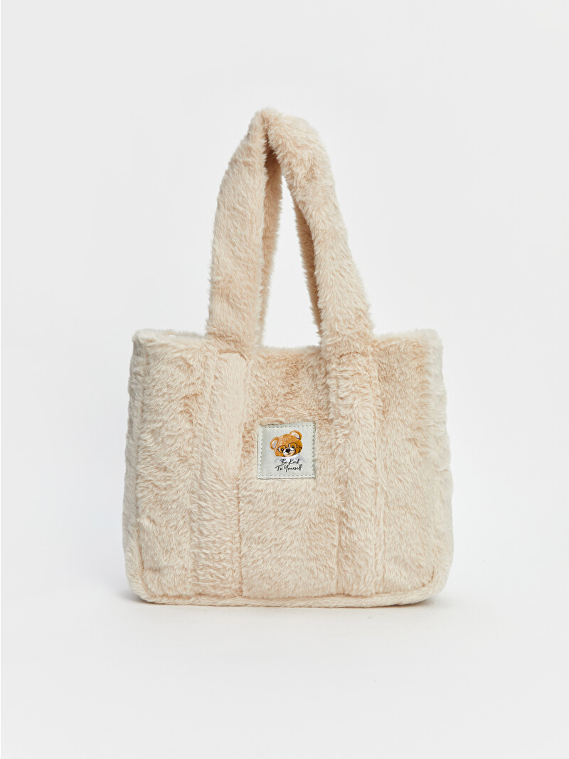 LCW ACCESSORIES Plush Girls' Top-Handle Bag - S5MQ18Z4-VB5 | LC
