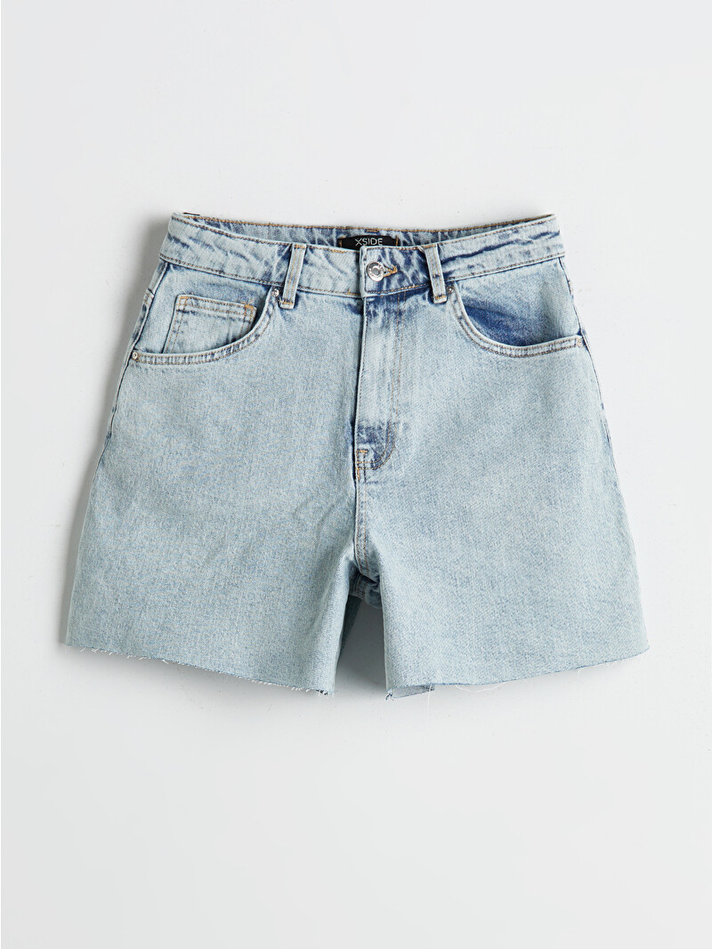 XSIDE Regular Fit Women's Denim Shorts - S5NF73Z8-VYD | LC Waikiki