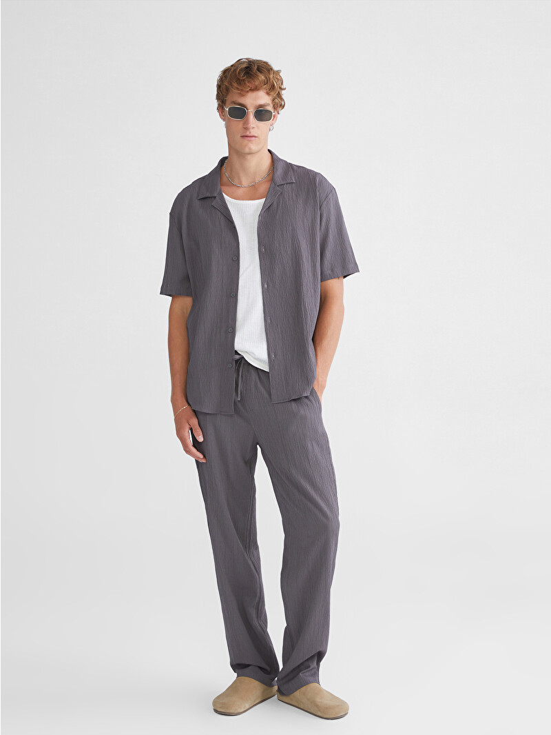 XSIDE Relaxed Fit Men's Trousers - S5NK24Z8-DHB - LC Waikiki