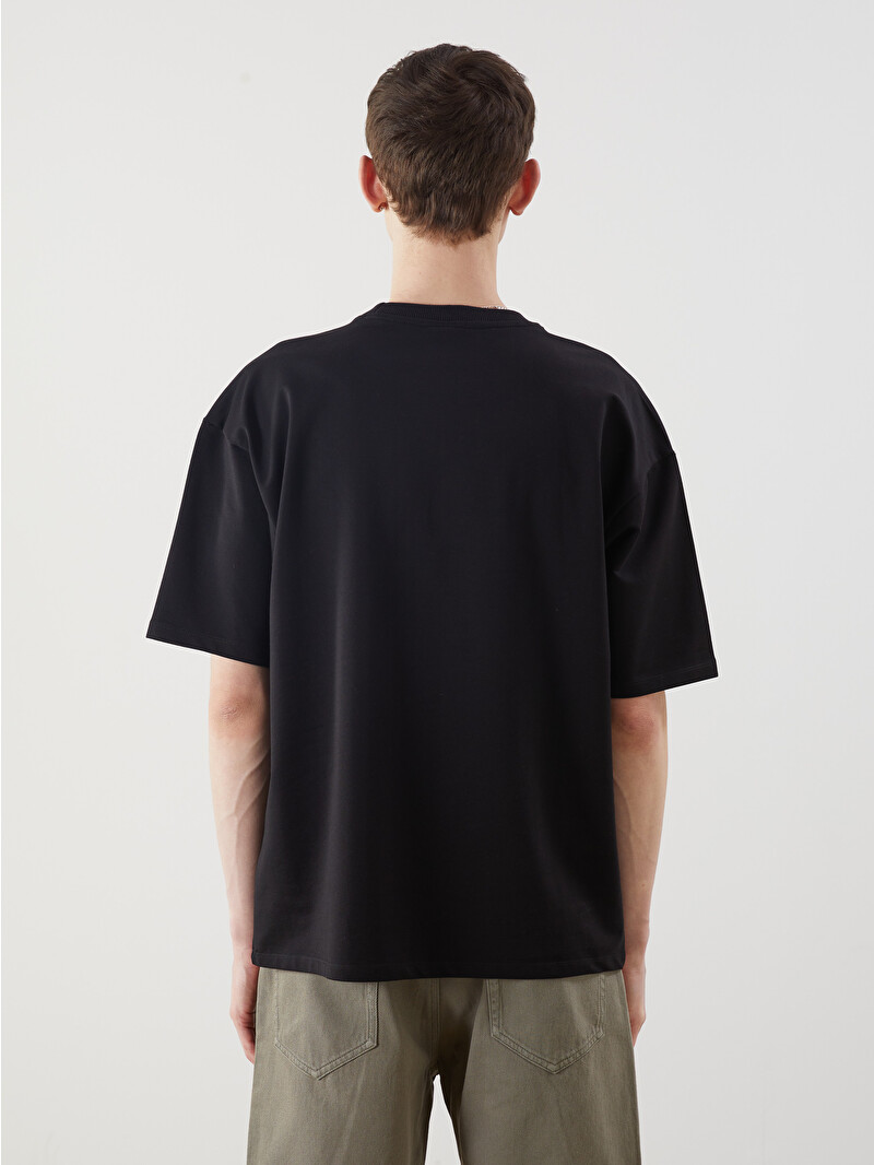 XSIDE Crew Neck Men's T-Shirt - S5OC10Z8-CVL - LC Waikiki