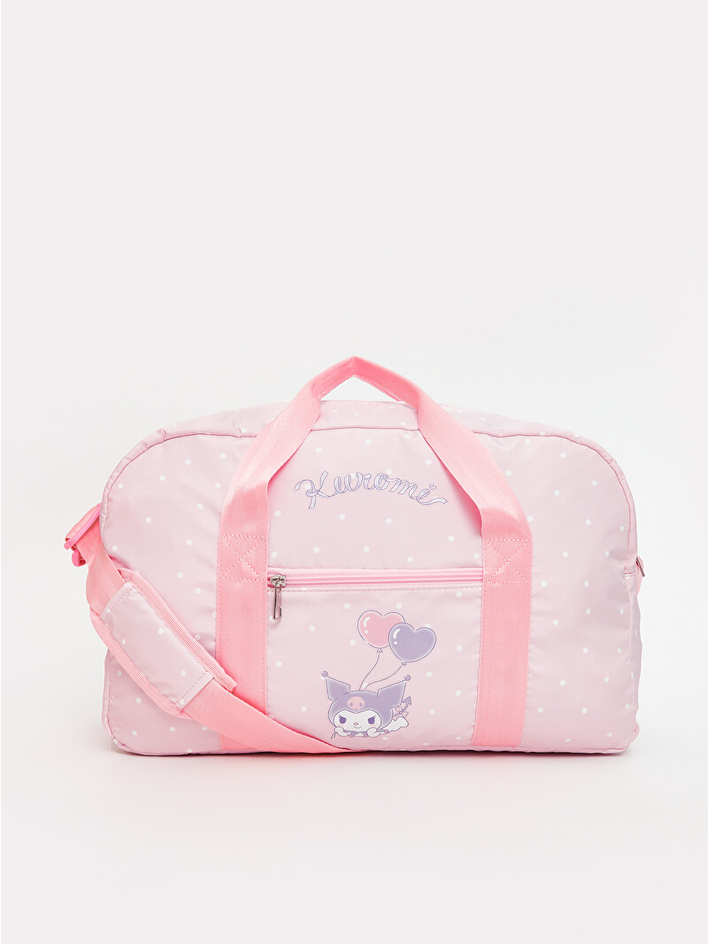 LCW ACCESSORIES Pembe Kuromi Baskılı Kız Çocuk Spor Çantası