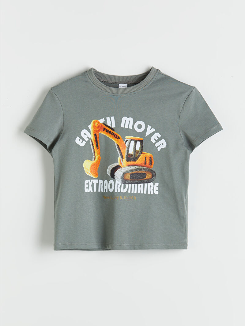 Ichiro　⑤ LCW Kids Turuncu Bisiklet Yaka Erkek Çocuk Sweatshirt 2'li