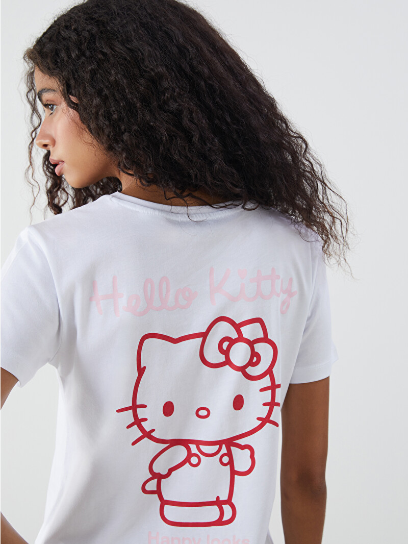 XSIDE Crew Neck Hello Kitty Licensed Women's T-Shirt - S5QS96Z8