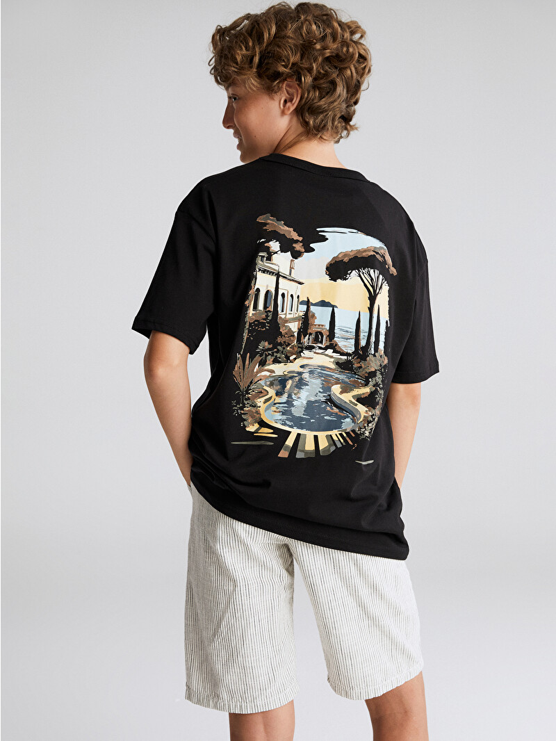 LCW Kids Crew Neck Boys' T-Shirt - S5RA11Z4-CVL - LC Waikiki