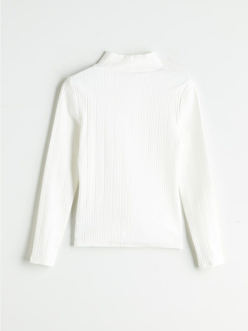 LCW Kids Turtleneck Girls' T-Shirt -W40118Z4-R9J - LC Waikiki
