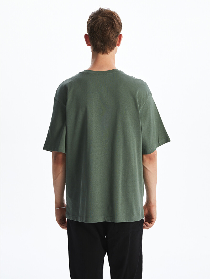 XSIDE Crew Neck Jersey Men's T-Shirt - W50162Z8-VXZ - LC Waikiki