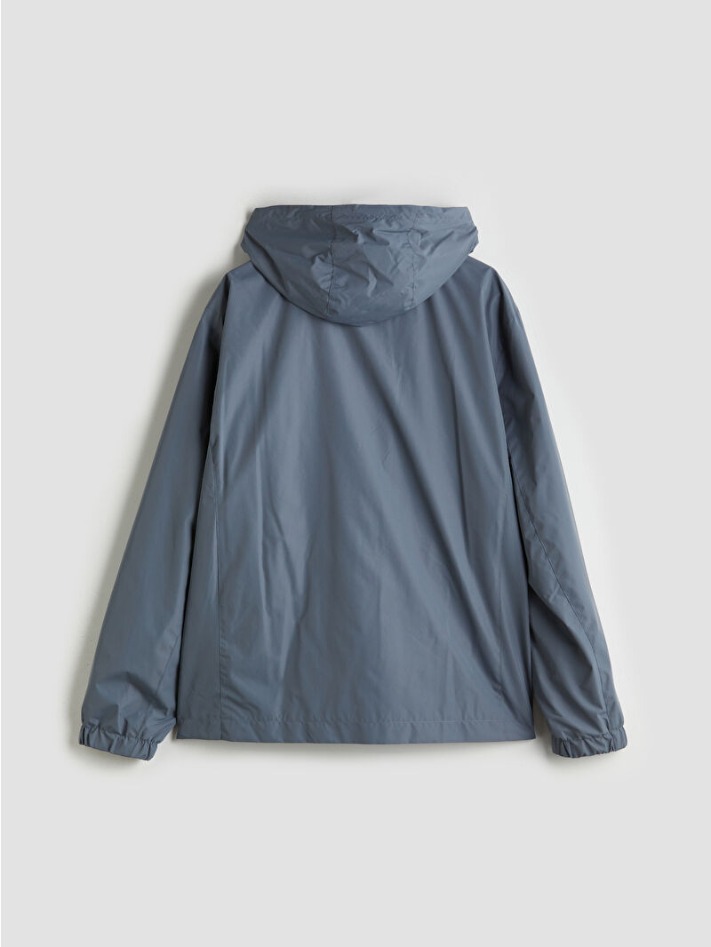 【関税込】 クラシックロゴフード - ブルー SOUTHBLUE Standard Fit Hooded Men's Coat -W52084Z8-GHZ - LC