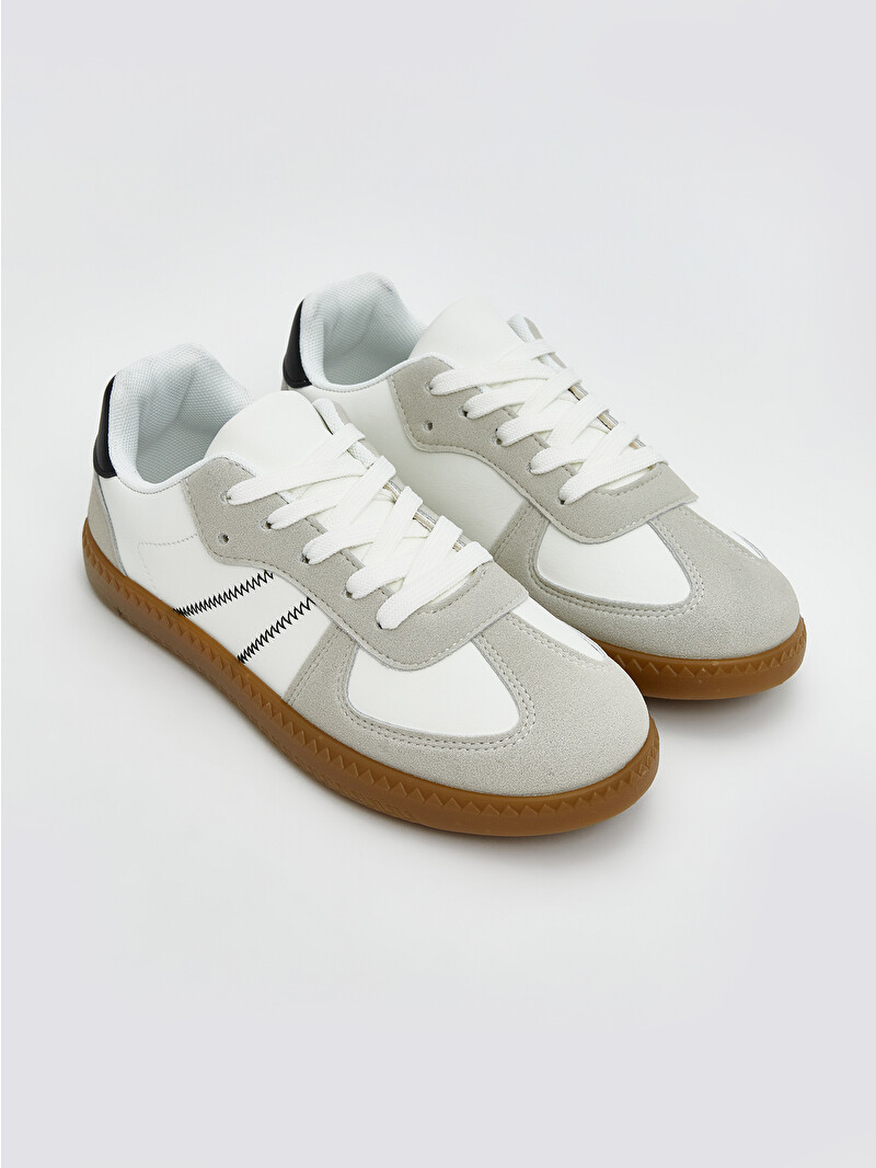 Kazu Pantofi sport GRYXX albi, 74034, din piele naturala | Gryxx Romania