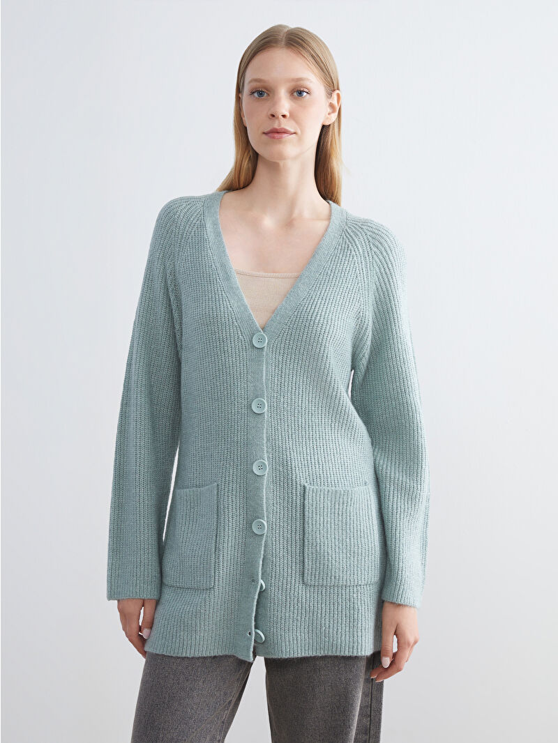 【Deuxieme Classe】新品　ENFOLD V CARDIGAN LCWAIKIKI Classic Cardigan Tricotat cu Decolteu în V pentru Femei