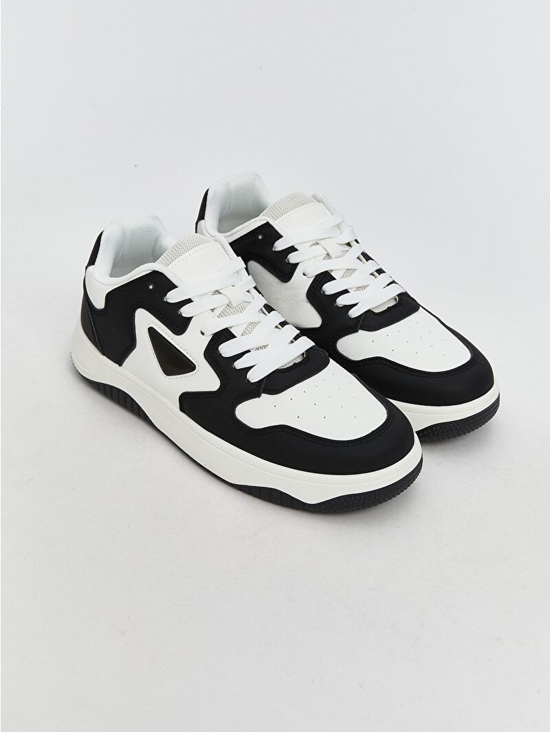 LCW STEPS Lace-Up Men's Sneakers - W5BG23Z8-HUC | LC Waikiki