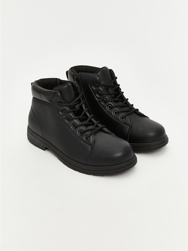 ※H c-boy style (vol.1191) Male Florsheim Men's Black Vibe Work MaxTRAX® Steel Toe SRO Chukka