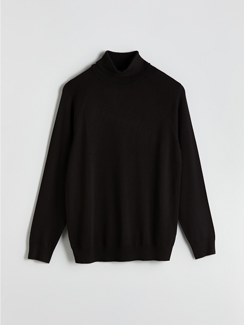 LCW Vision Fisherman's Collar Men's Knit Sweater - W5CK52Z8-CVL