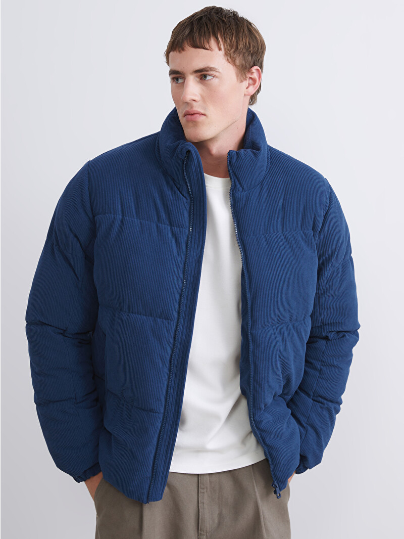 XSIDE Men's Down Collar Down Jacket - W5CN13Z8-R4M | LC Waikiki