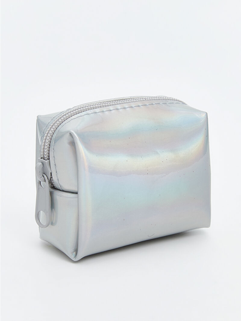 LCW ECO Gri Fermuarlı Kız Çocuk Cüzdan - W5H507Z4-YLP | LCW