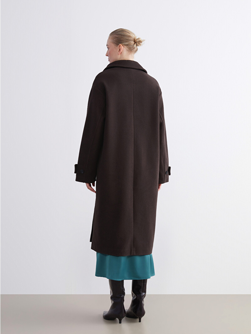 LCWAIKIKI Classic Double Breasted Women's Cachet Overcoat