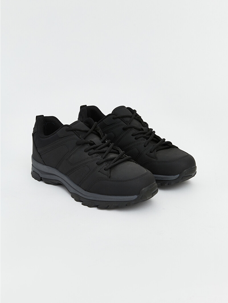 Walk Q+ INSOLE Mサイズ JOY FOOT Mサイズ 3点 LCW STEPS Siyah Bağcıklı Erkek Trekking Spor Ayakkabı - W5L472Z8