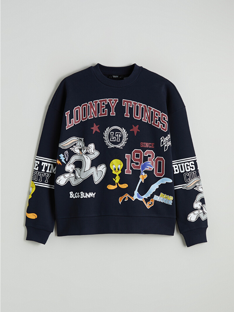 XSIDE Looney Tunes Printed Women's Thick Sweatshirt - W5NE20Z8-ZN9